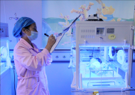 科室应用新生儿温箱、蓝光治疗仪治疗新生儿黄疸，安全有效